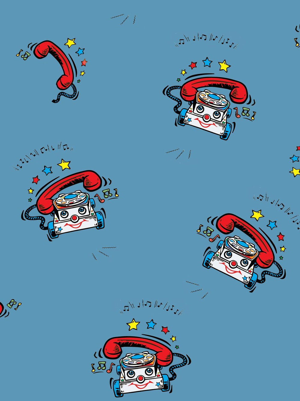chatter-telephone-wallpaper-by-fisher-price-cadet-blue