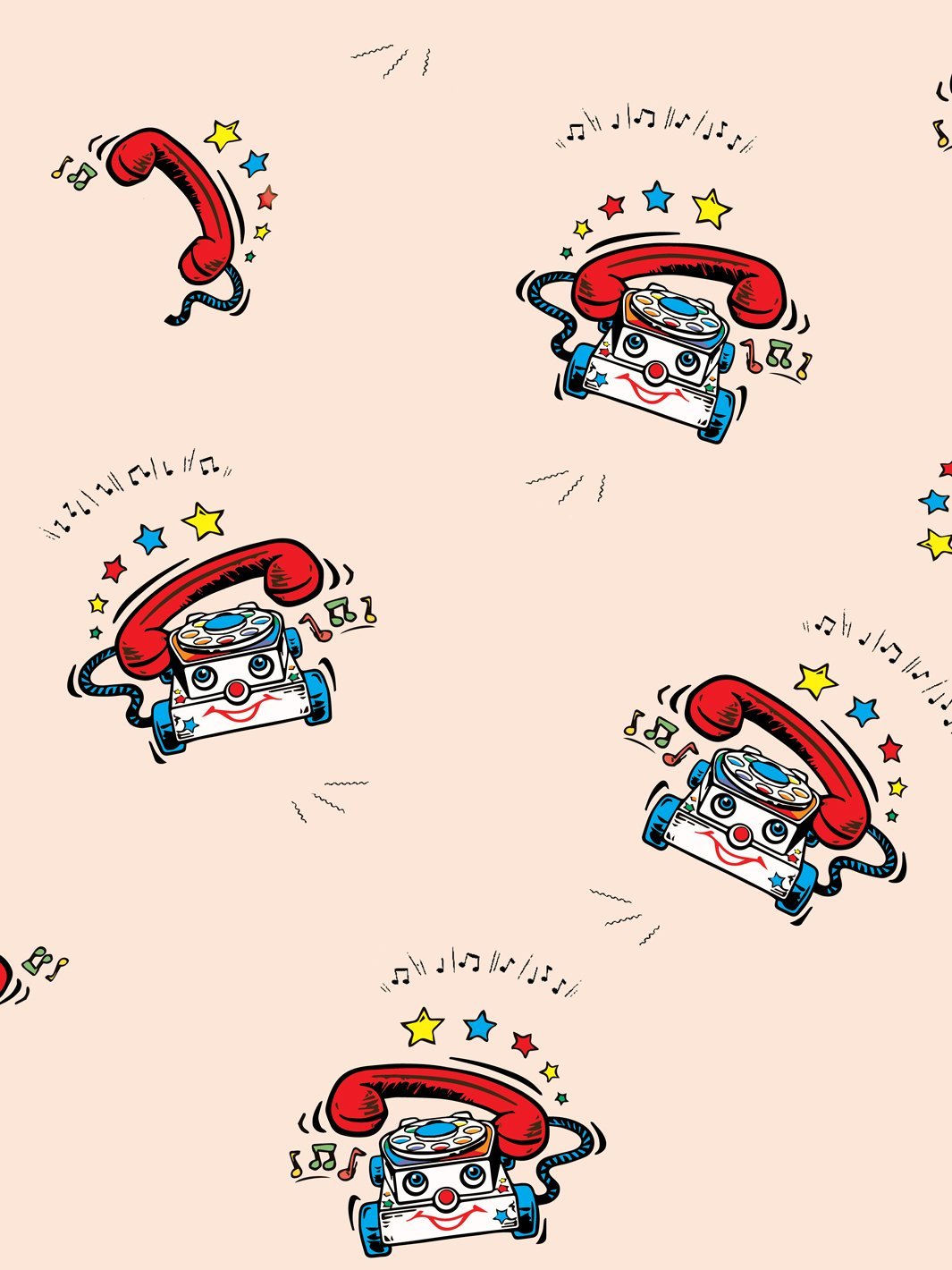 chatter-telephone-wallpaper-by-fisher-price-peach