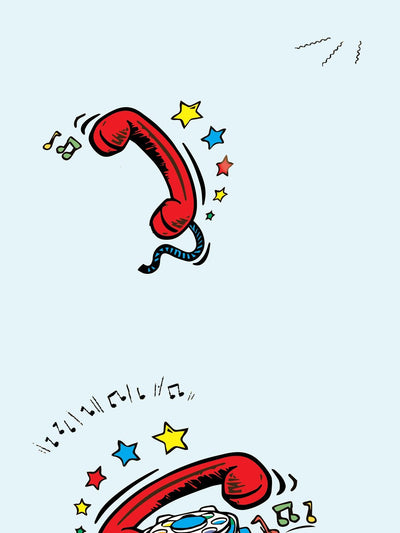 'Chatter Telephone' Wallpaper by Fisher-Price™ - Sky