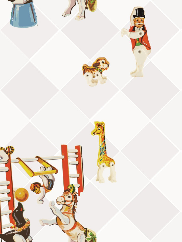circus-toile-wallpaper-by-fisher-price-gray