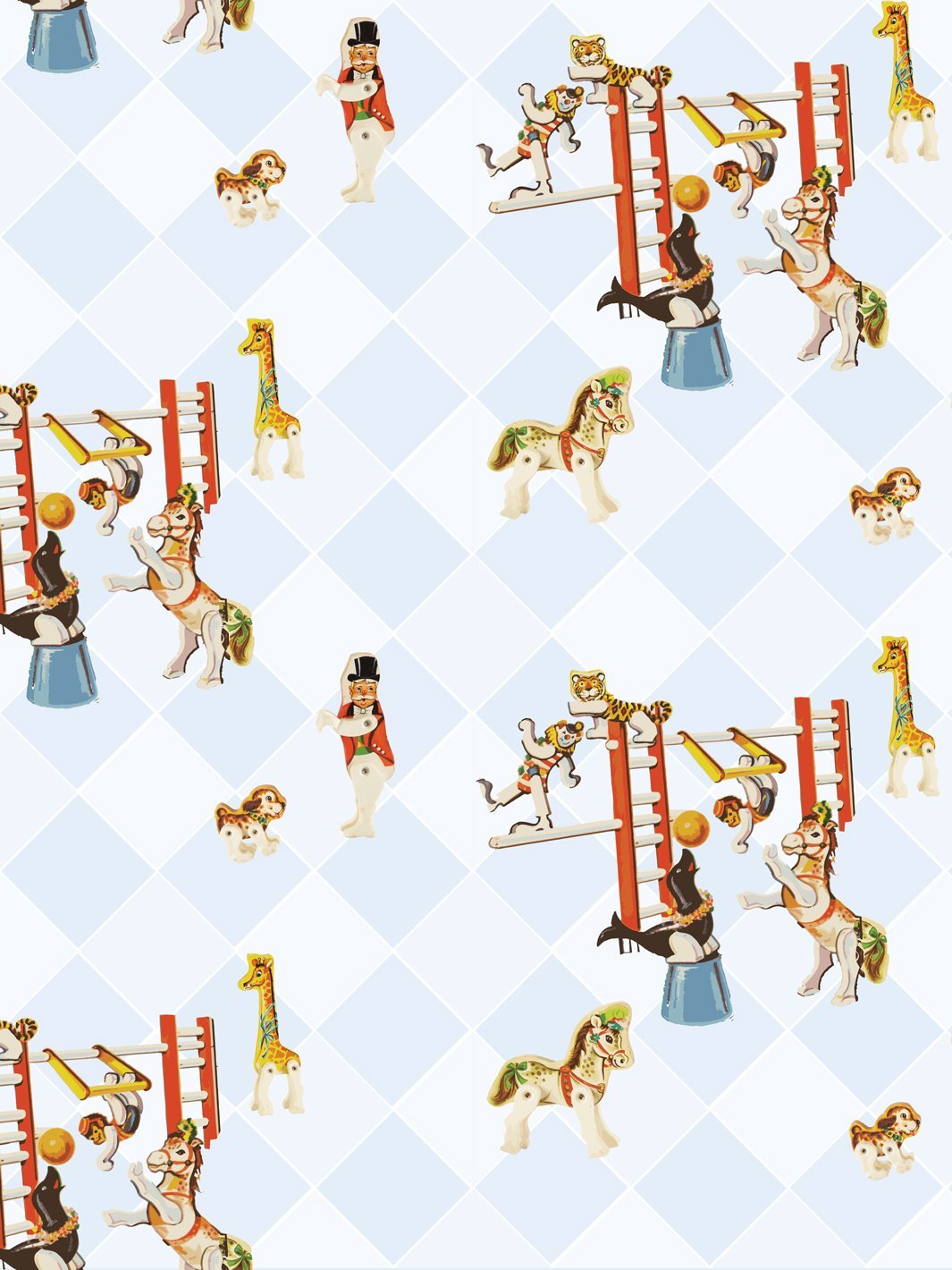 circus-toile-wallpaper-by-fisher-price-violet