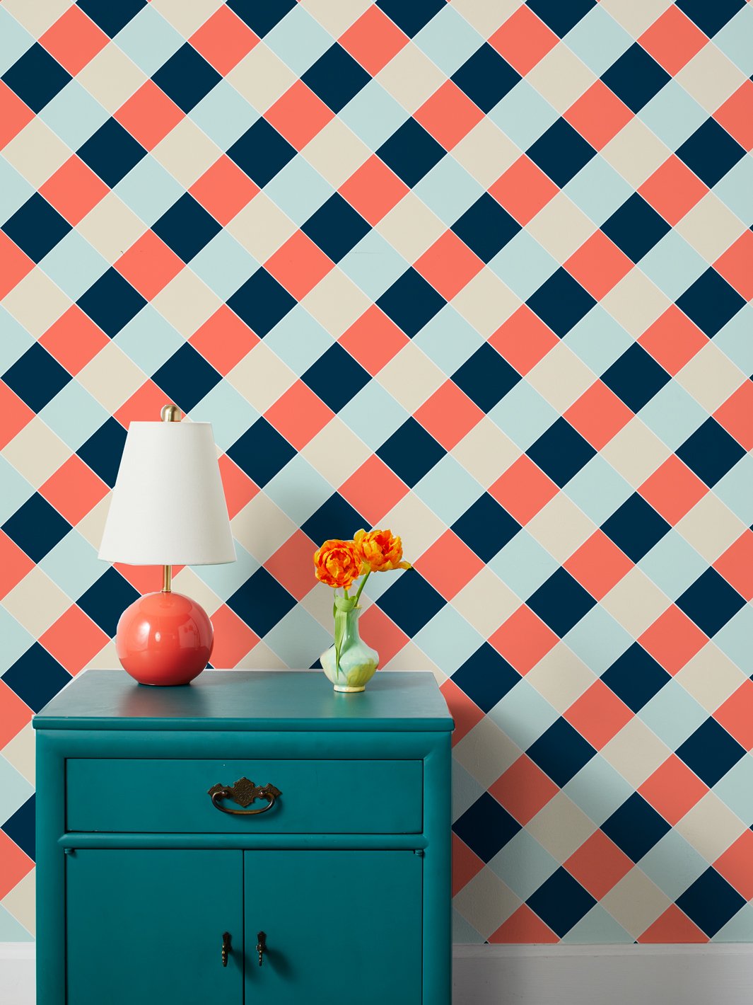 diamonds-large-wallpaper-by-fisher-price-orange