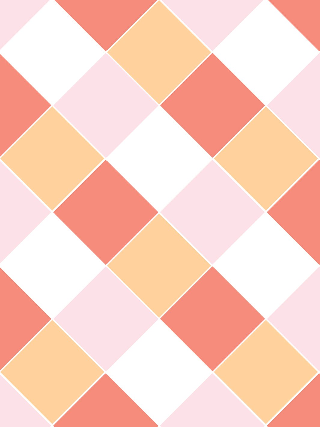 diamonds-wallpaper-by-fisher-price-peach