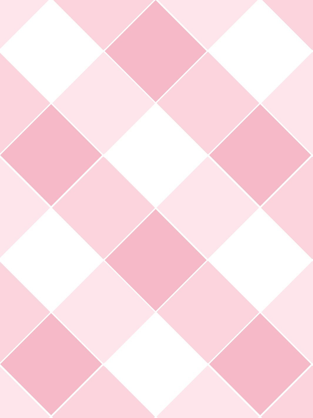 'Diamonds' Wallpaper by Fisher-Price™ - Pink