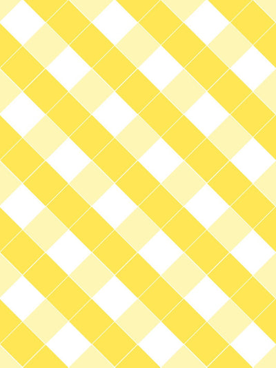 'Diamonds' Wallpaper by Fisher-Price™ - Yellow