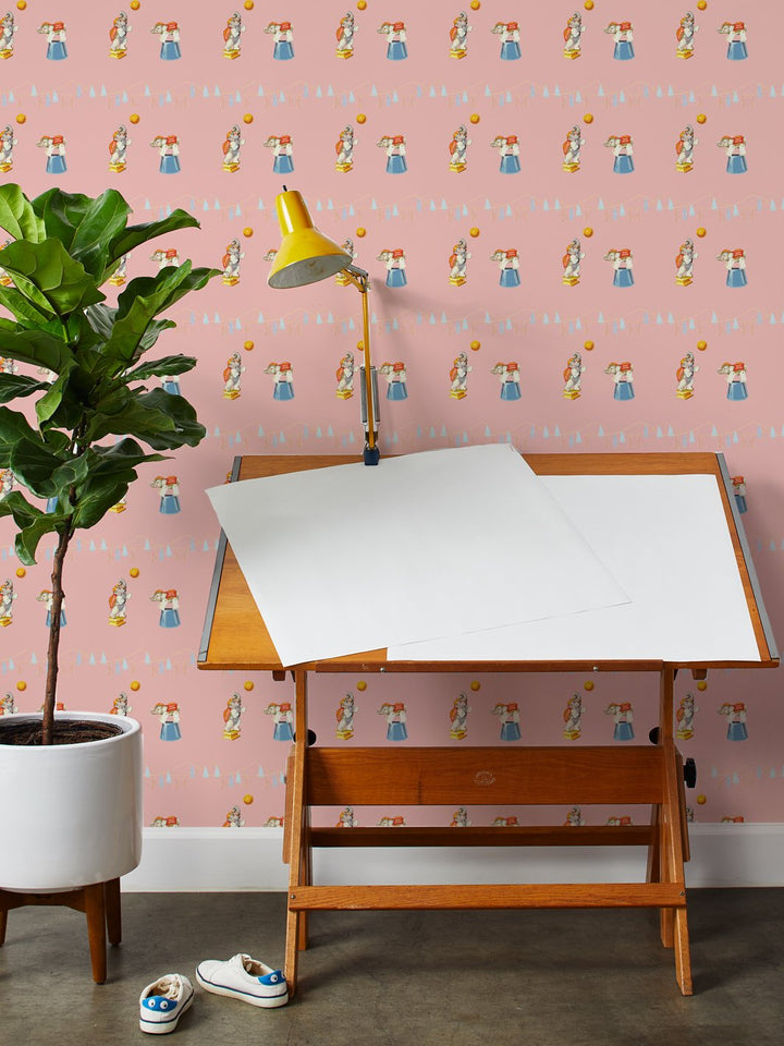 elephant-circus-wallpaper-by-fisher-price-grapefruit
