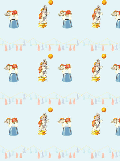 elephant circus wallpaper by fisher price sky