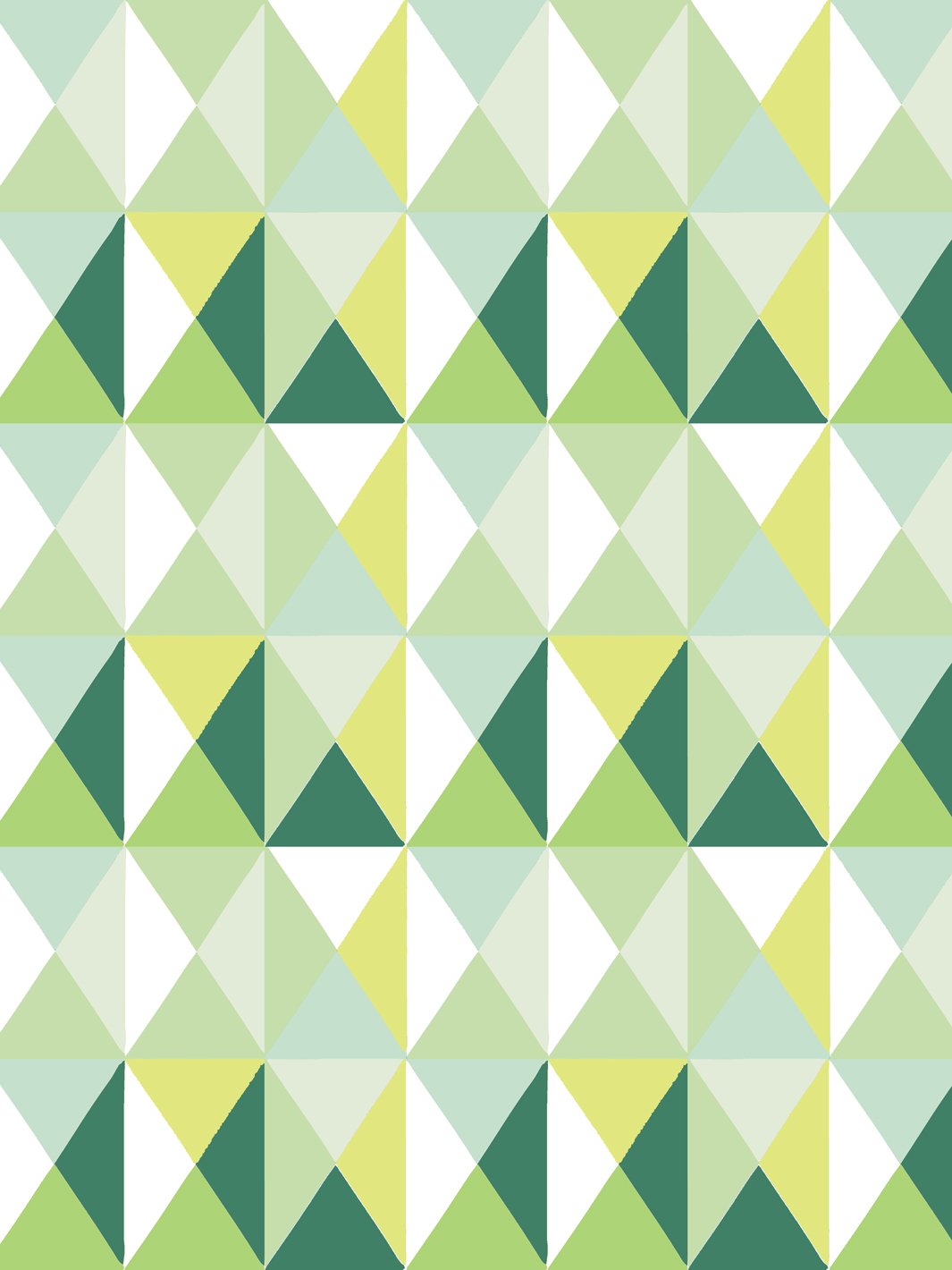 'Geo' Wallpaper by Fisher-Price™ - Green