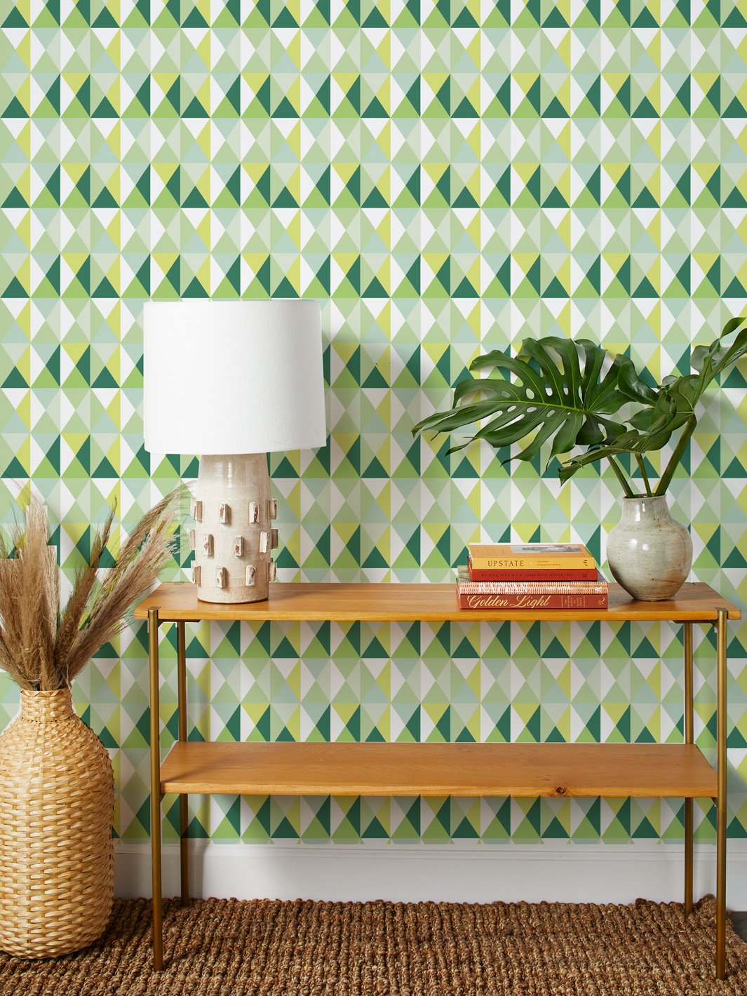 'Geo' Wallpaper by Fisher-Price™ - Green