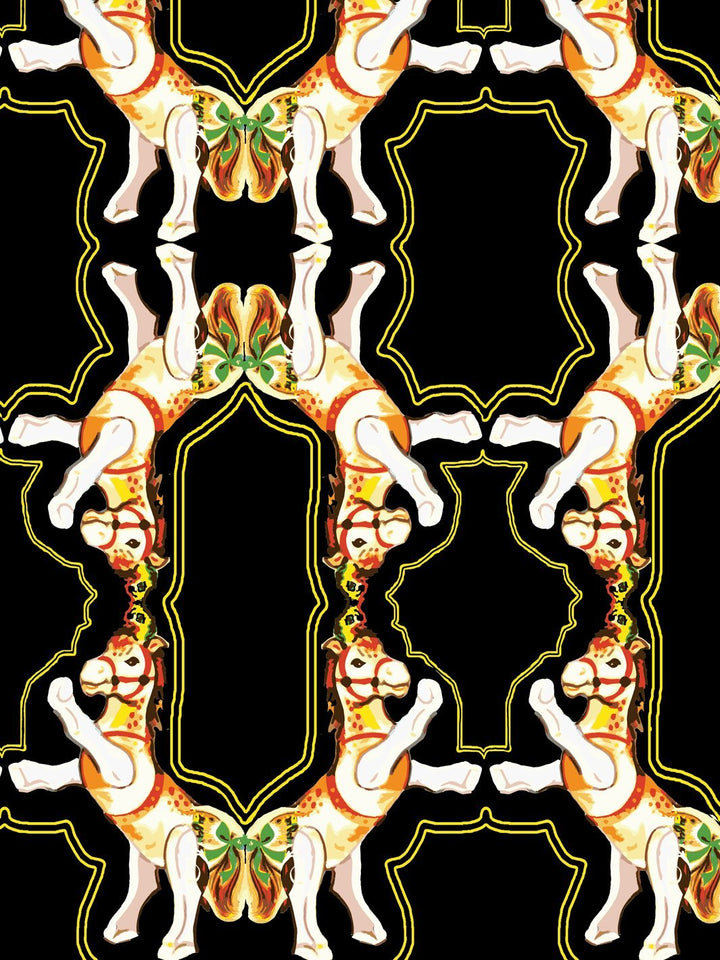 horse-arc-wallpaper-by-fisher-price-black