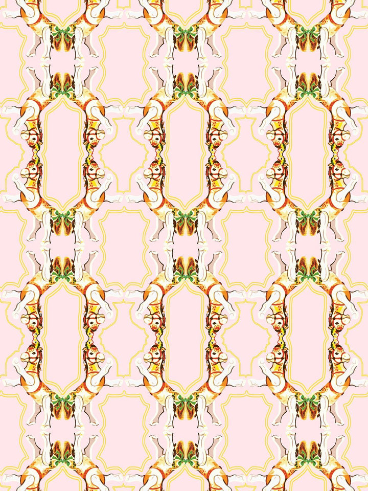 horse-arc-wallpaper-by-fisher-price-pink