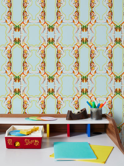 horse arc wallpaper by fisher price sky