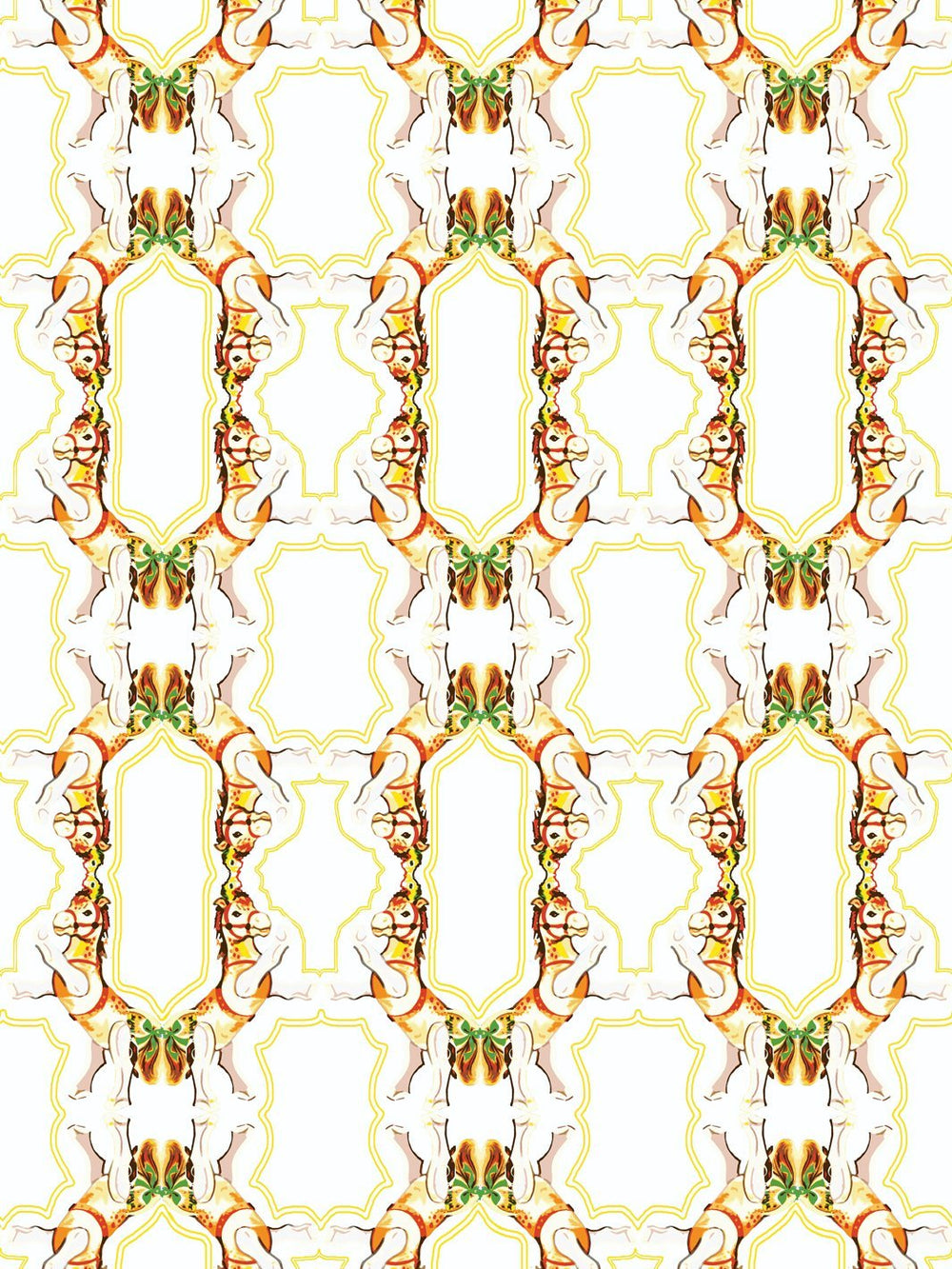 horse-arc-wallpaper-by-fisher-price-white