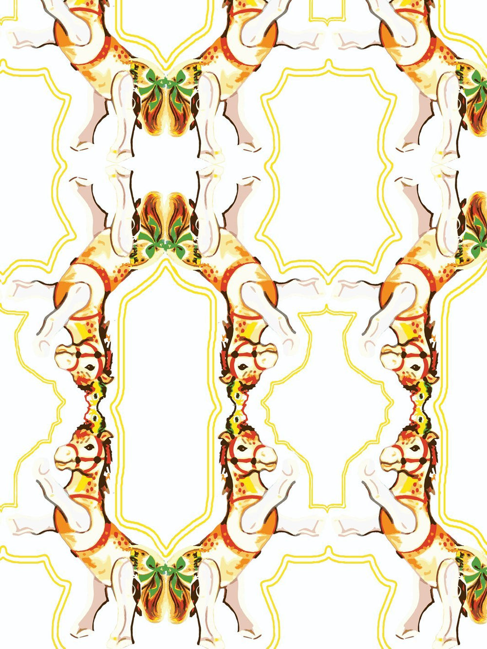 horse-arc-wallpaper-by-fisher-price-white