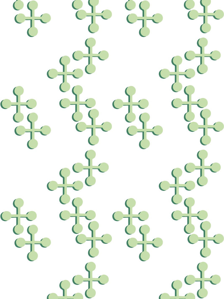 jacks-large-two-color-wallpaper-by-fisher-price-green