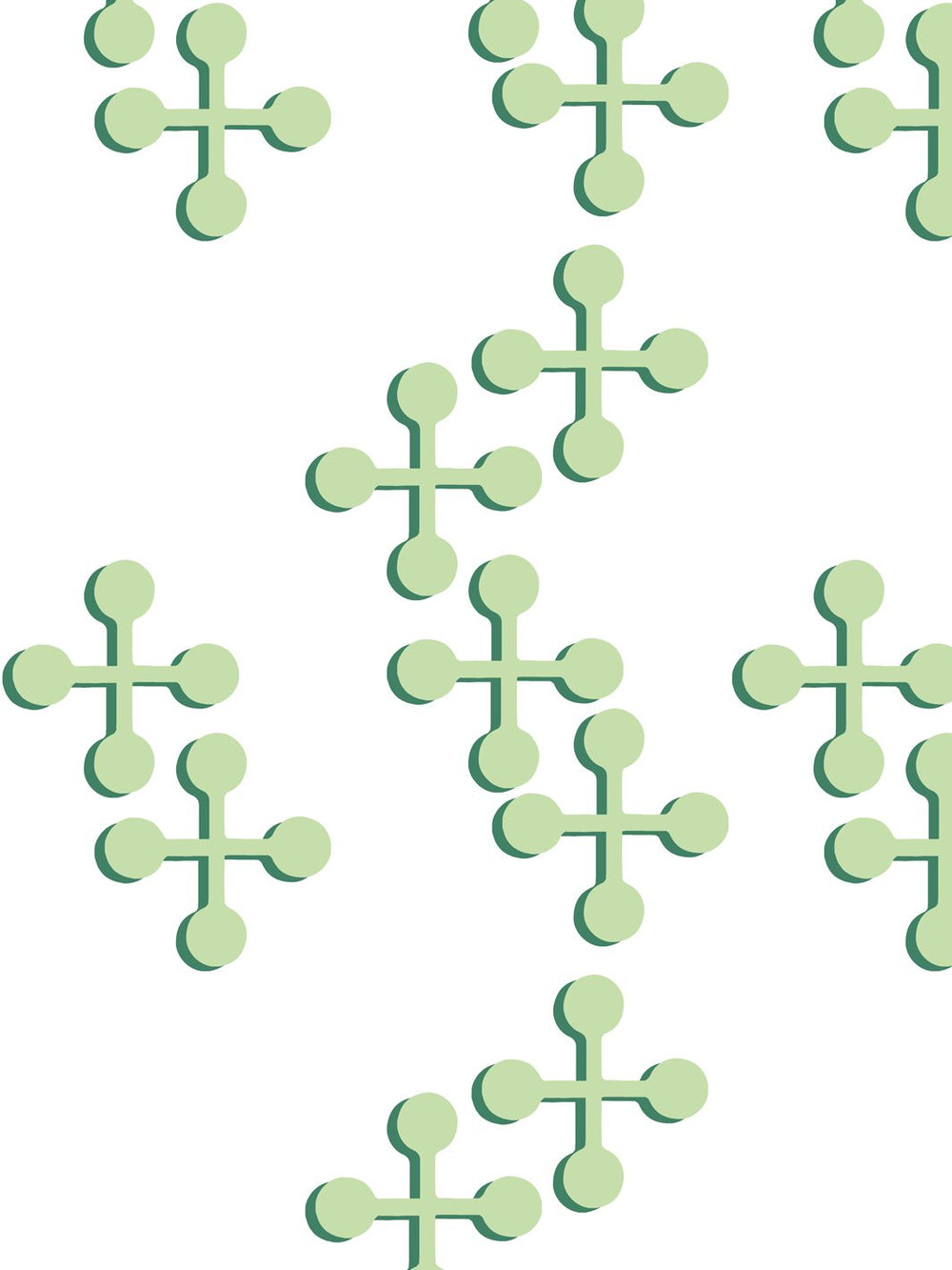 jacks-large-two-color-wallpaper-by-fisher-price-green