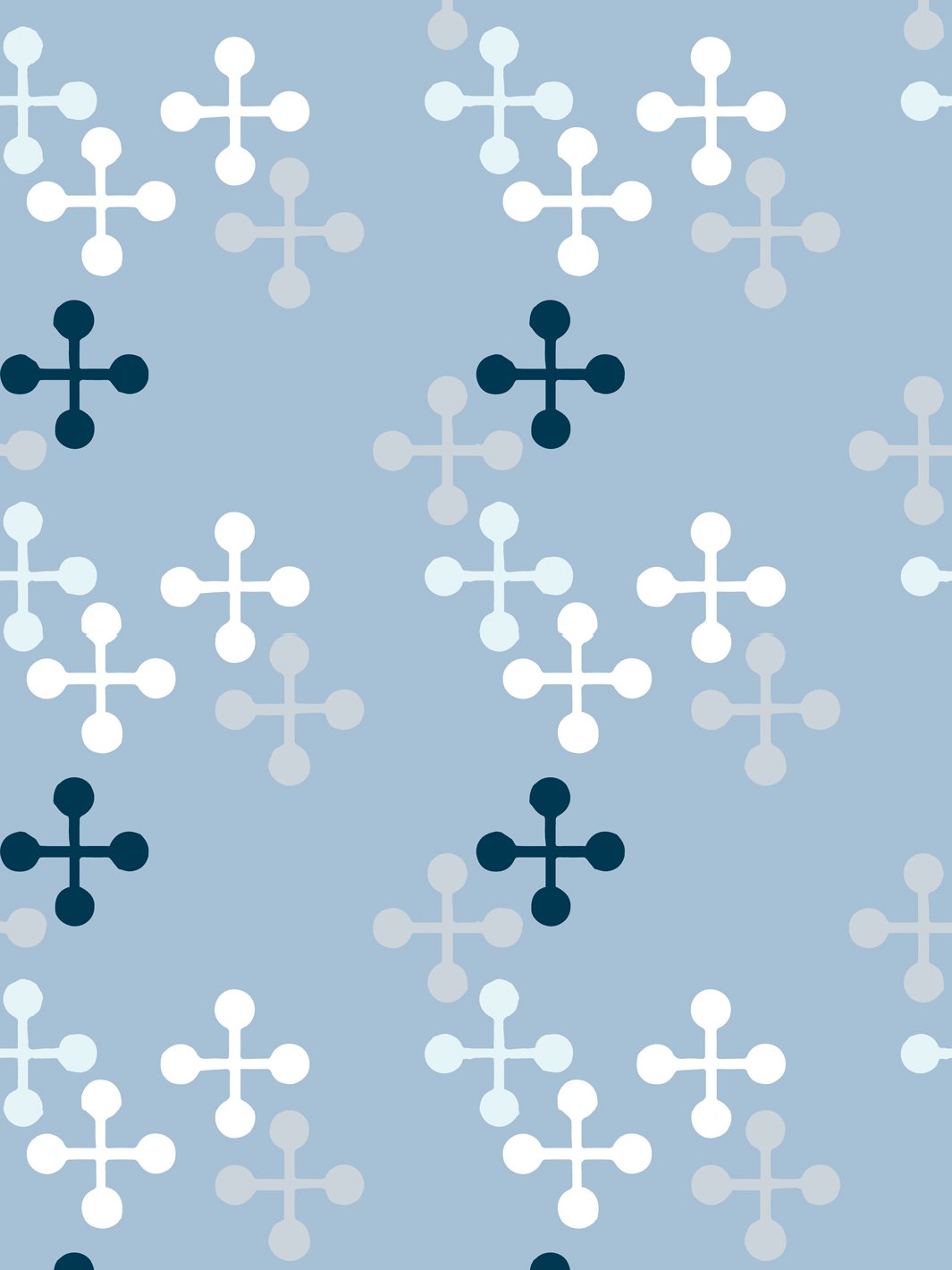 'Jacks Large' Wallpaper by Fisher-Price™ - Blue