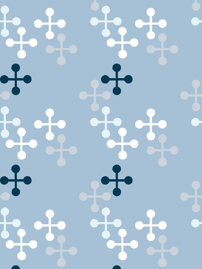 'Jacks Large' Wallpaper by Fisher-Price™ - Blue