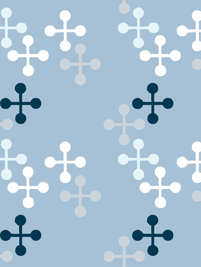 jacks large wallpaper by fisher price blue