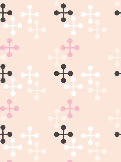 'Jacks Large' Wallpaper by Fisher-Price™ - Peach