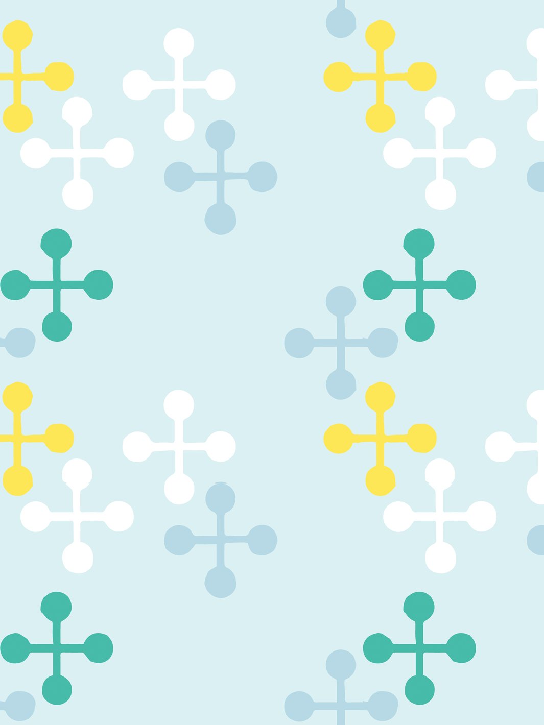 'Jacks Large' Wallpaper by Fisher-Price™ - Sky