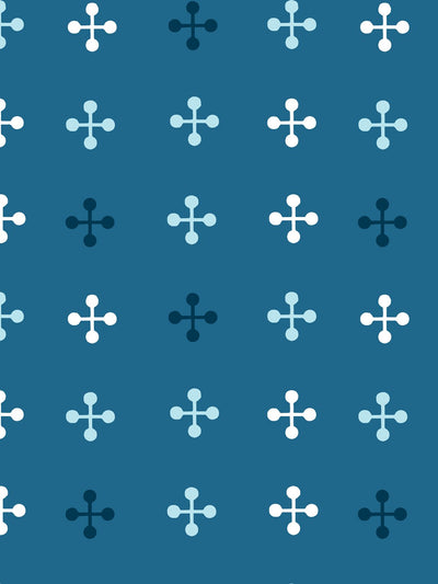 'Jacks' Wallpaper by Fisher-Price™ - Cadet Blue