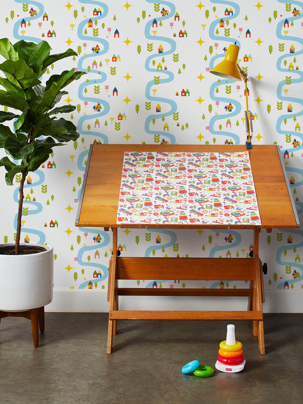 rivers-roads-wallpaper-by-fisher-price-white