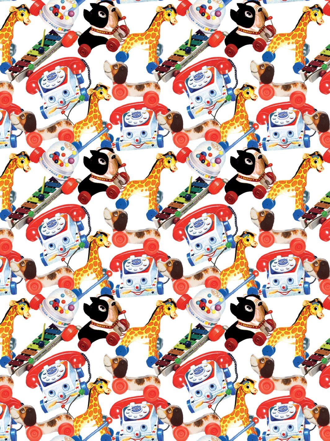 toy box wallpaper by fisher price white