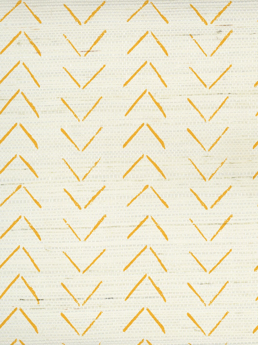 'Arrows' Grasscloth' Wallpaper by Nathan Turner - Gold