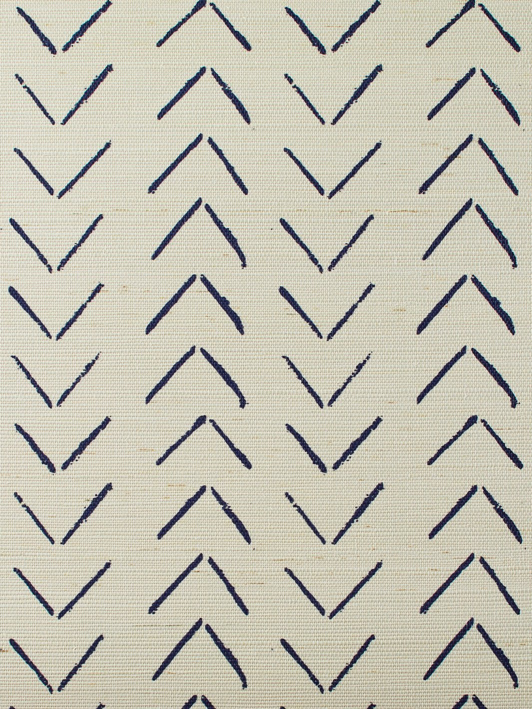 arrows navy grasscloth