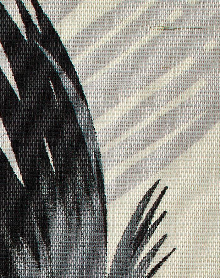 belafonte palm black grasscloth