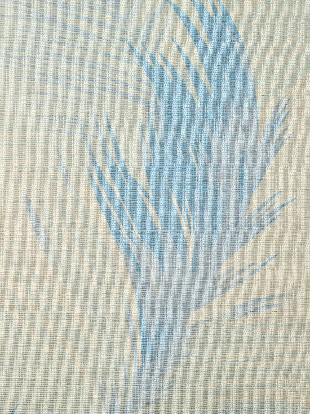 belafonte palm blue grasscloth