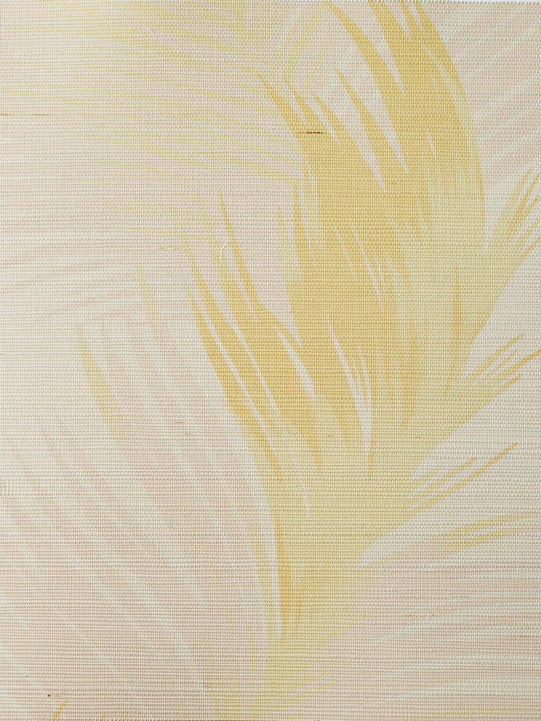 'Belafonte Palm' Grasscloth' Wallpaper by Nathan Turner - Gold