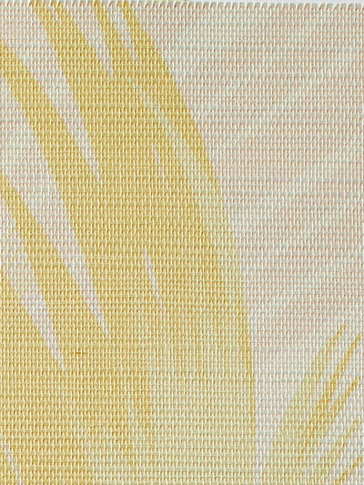 'Belafonte Palm' Grasscloth' Wallpaper by Nathan Turner - Gold