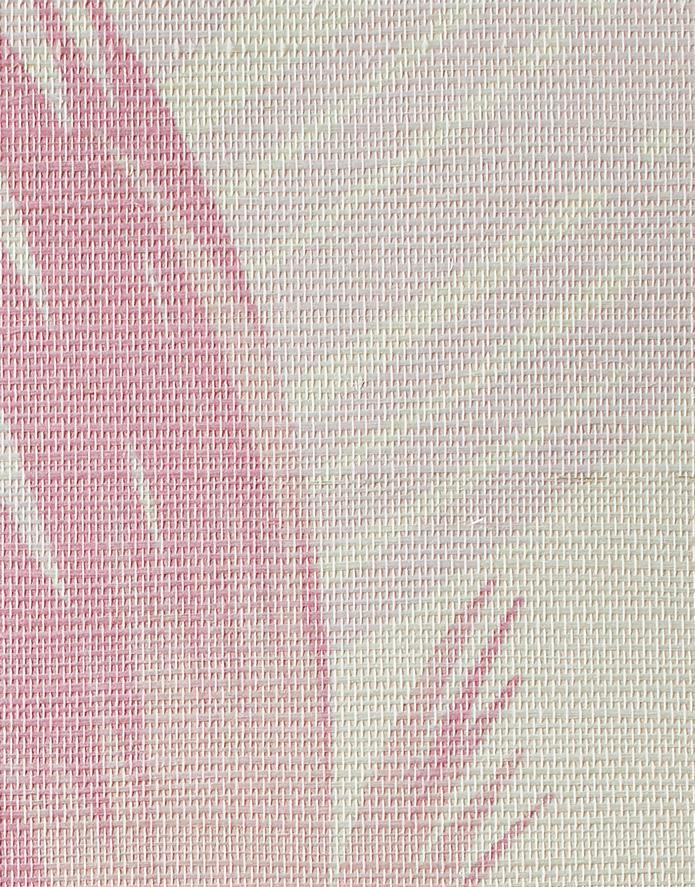 'Belafonte Palm' Grasscloth' Wallpaper by Nathan Turner - Pink