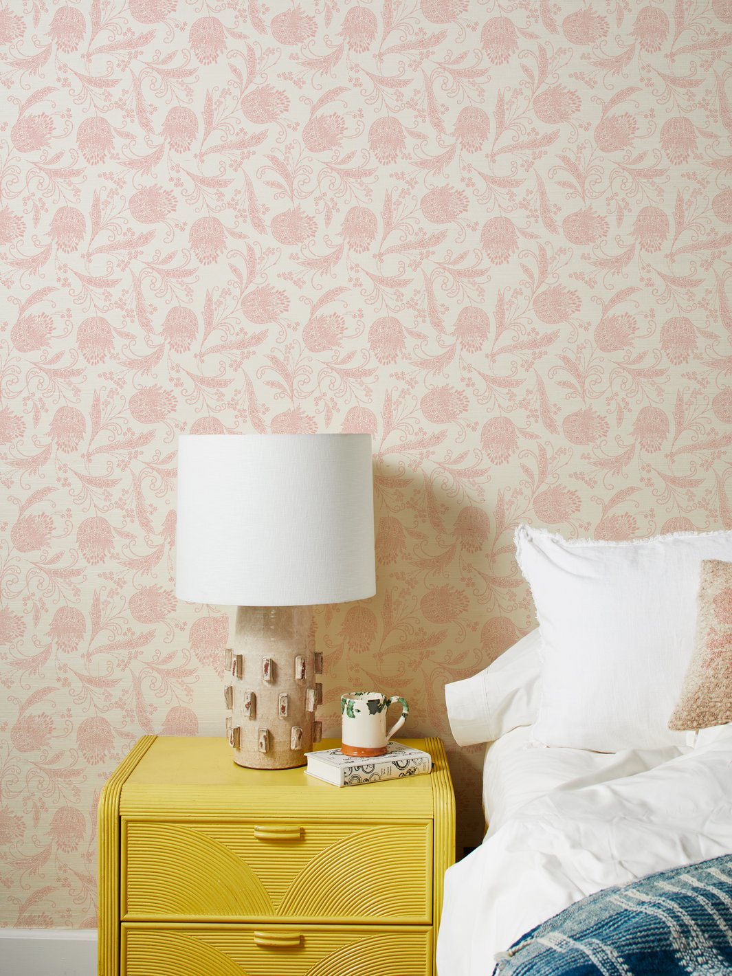 eleanor rigby shell grasscloth