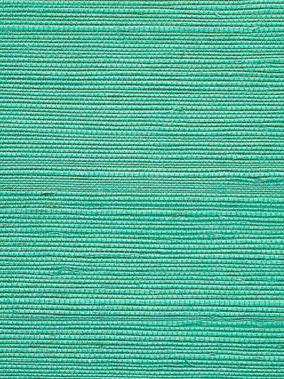 'Solid Grasscloth' Wallpaper by Wallshoppe - Green