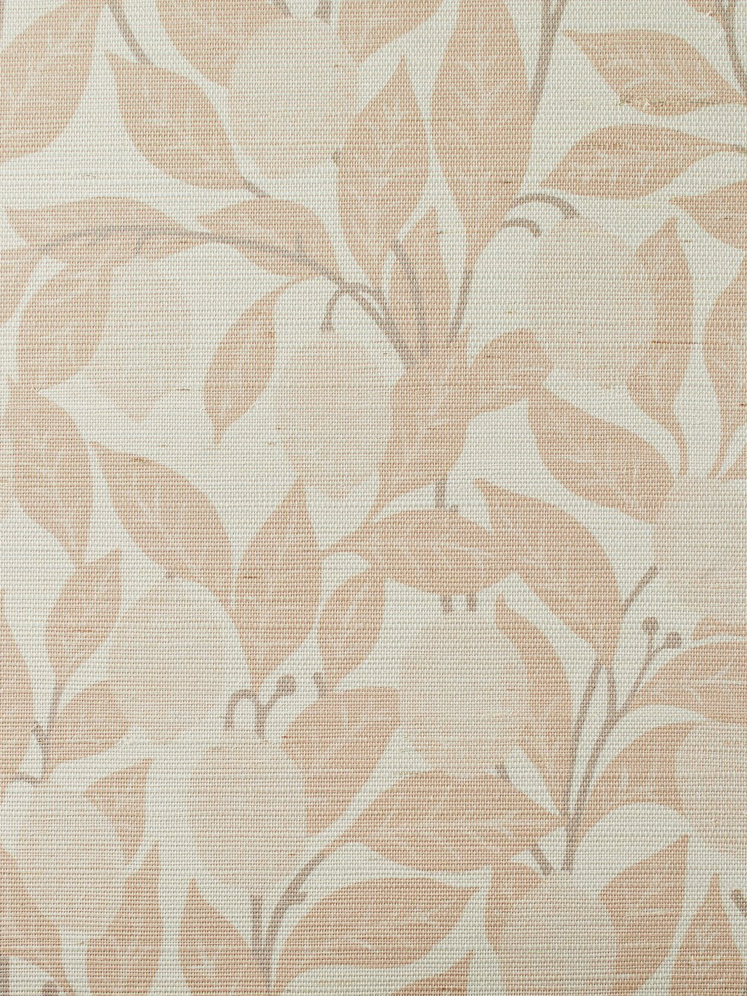 lemons blush grasscloth