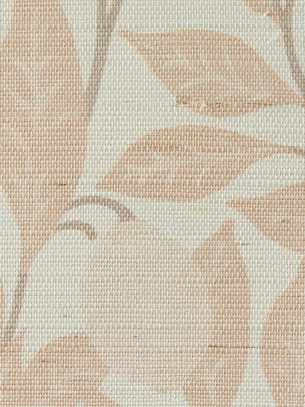 lemons blush grasscloth