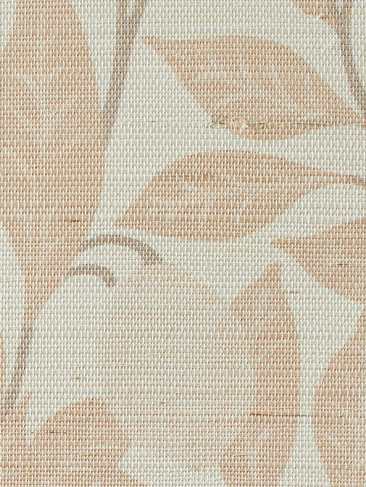 lemons blush grasscloth