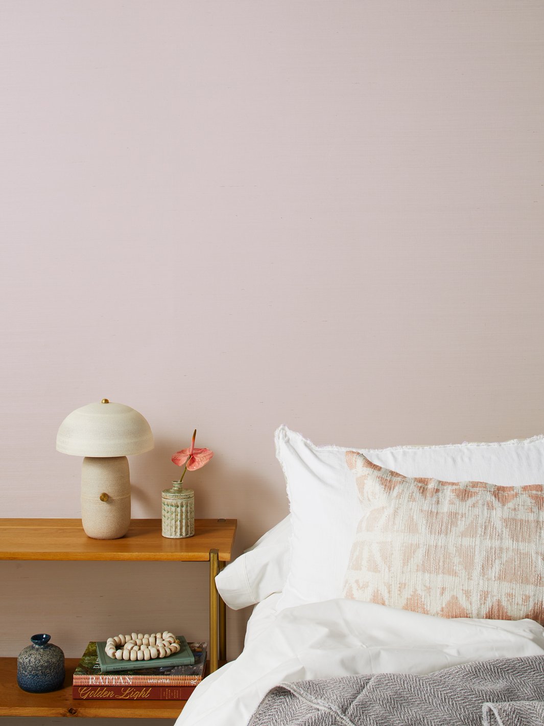 'Solid Grasscloth' Wallpaper by Lilac
