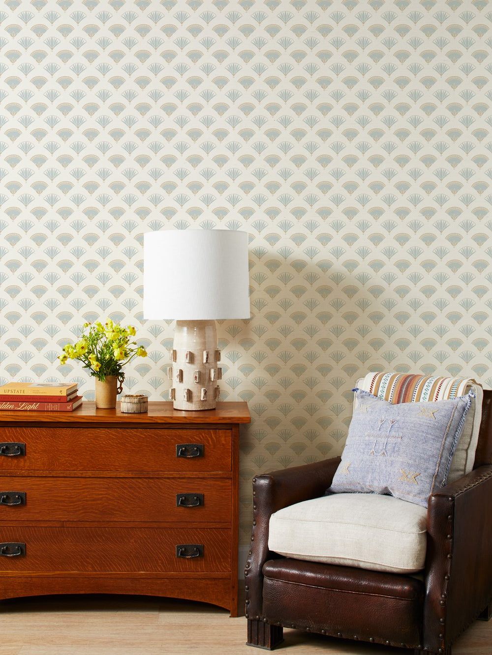 lotus papyrus elephant grasscloth