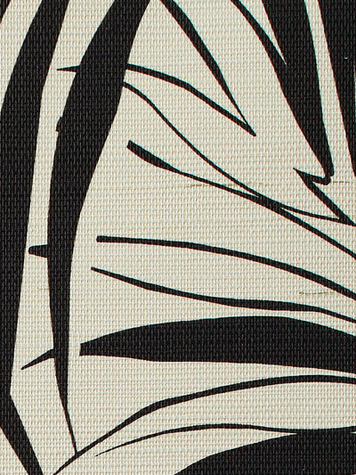 majesty palm black grasscloth