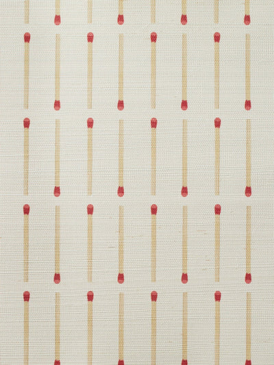 'Matchstick' Grasscloth' Wallpaper by Wallshoppe