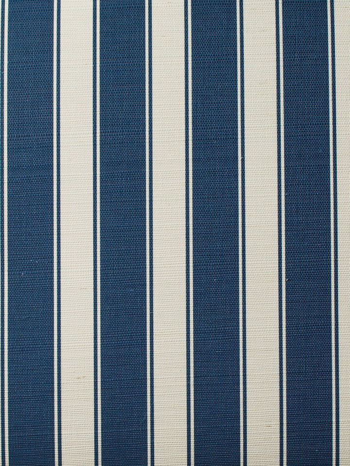 ojai stripe cadet blue grasscloth