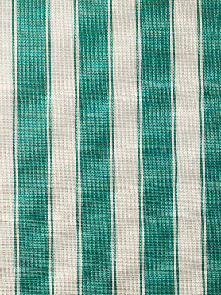 ojai stripe green grasscloth