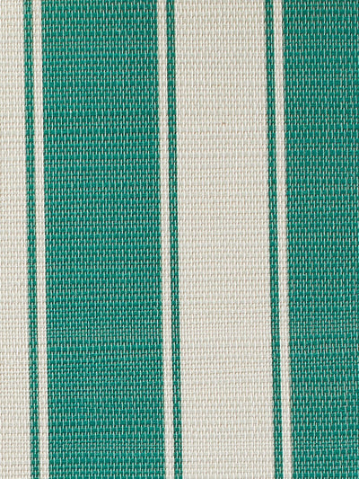 'Ojai Stripe' Grasscloth' Wallpaper by Wallshoppe - Green