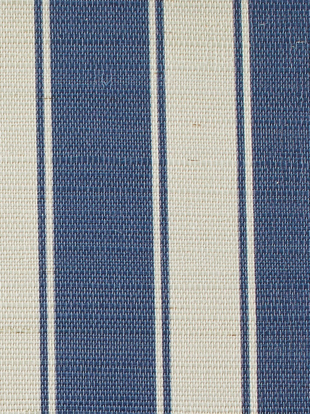 ojai stripe navy grasscloth