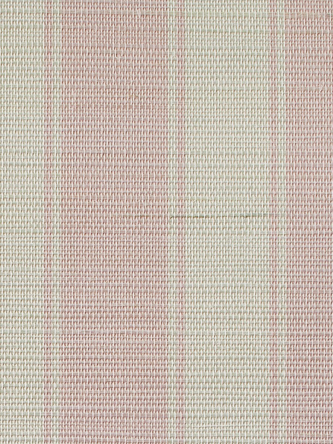'Ojai Stripe' Grasscloth' Wallpaper by Wallshoppe - Pink