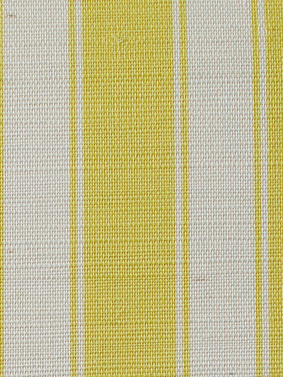 'Ojai Stripe' Grasscloth' Wallpaper by Wallshoppe - Yellow